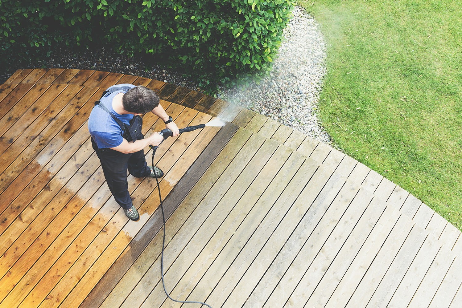 power and pressure washing